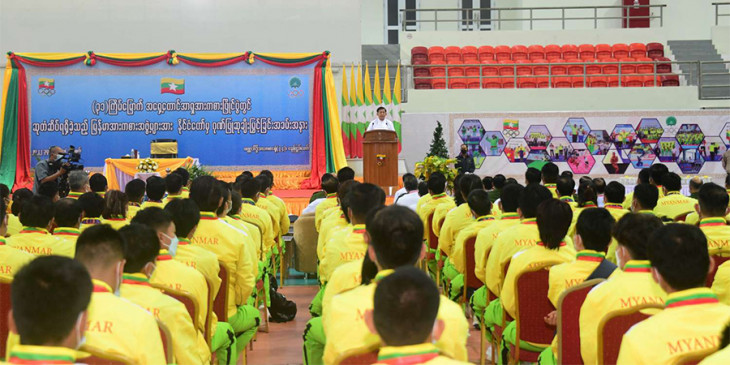 မြန်မာ့လက်ရွေးစင်အားကစားသမားများအတွက် နိုင်ငံတော်မှချီးမြှင့်မှု