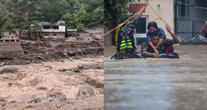 နီပေါမှာ မိုးသည်းထန်လို့ ရေကြီး၊ မြေပြိုပြီး သေဆုံးသူ ၃၈ ဦးအထိ ရှိလာ