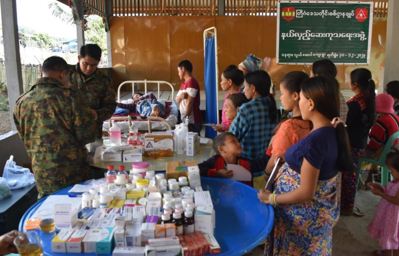 လွယ်ဆောင်ရွာရှိ တိုင်းရင်းသားများအား ကျန်းမာရေးစောင့်ရှောက်မှုများ ဆောင်ရွက်