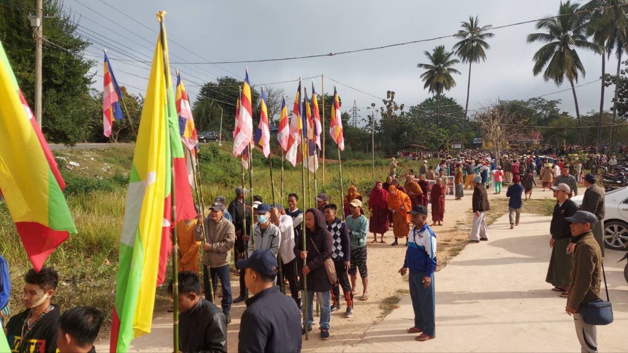 မြန်မာပြည်အနှံ့ပြုလုပ်နေတဲ့ ဆန္ဒဖော်ထုတ်ပွဲများ