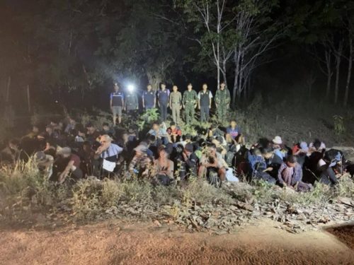 ထိုင်းကို တရားမဝင် ဝင်ရောက်မှုဖြင့် မြန်မာ နိုင်ငံသား ၁၃၅ ဦး ဖမ်းဆီးခံရ