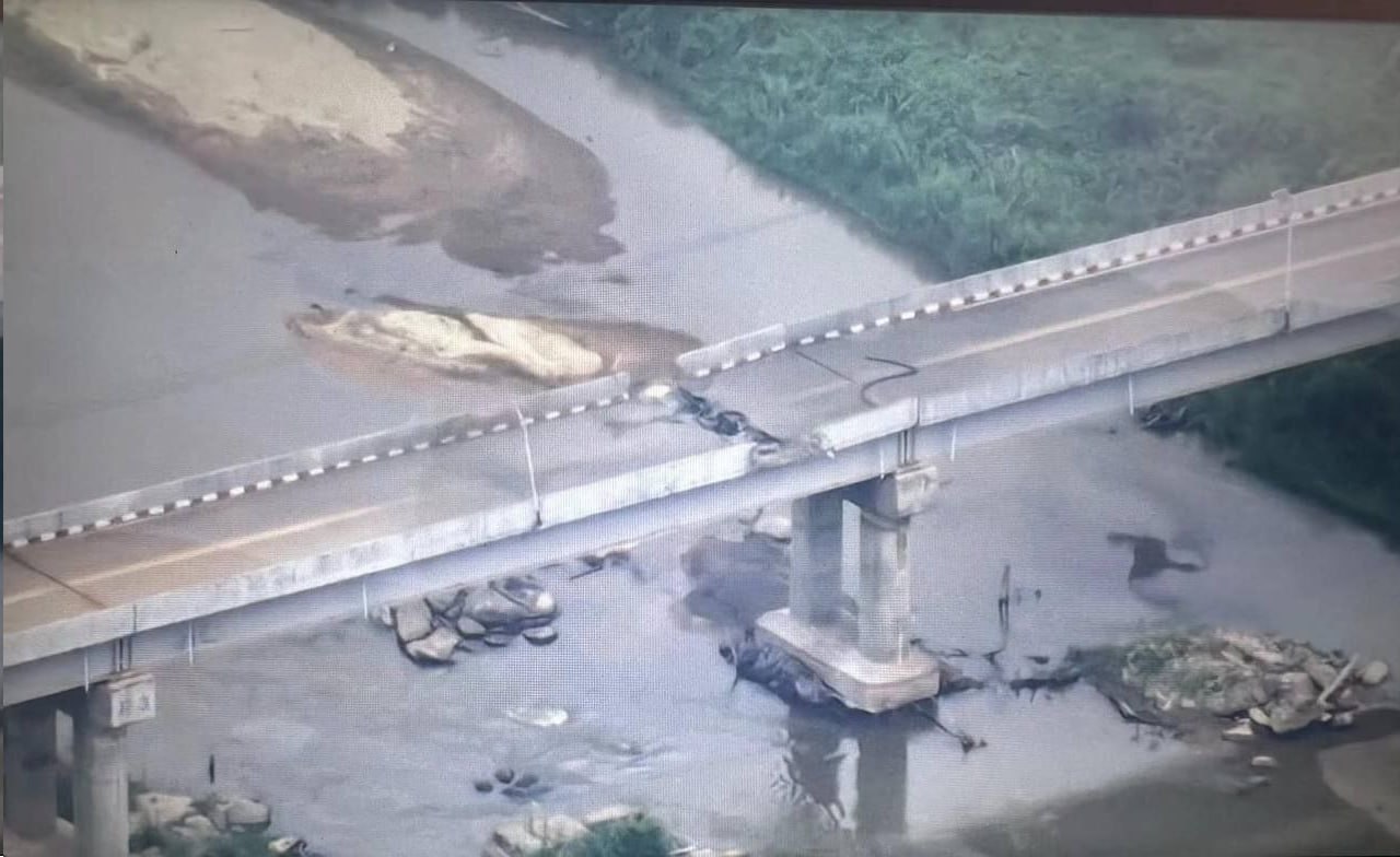 မြစ်ကြီးနား-ဗန်းမော် လမ်းပေါ်ရှိ ကဇူးတံတားအား KIA မှ မိုင်းခွဲဖျက်ဆီး